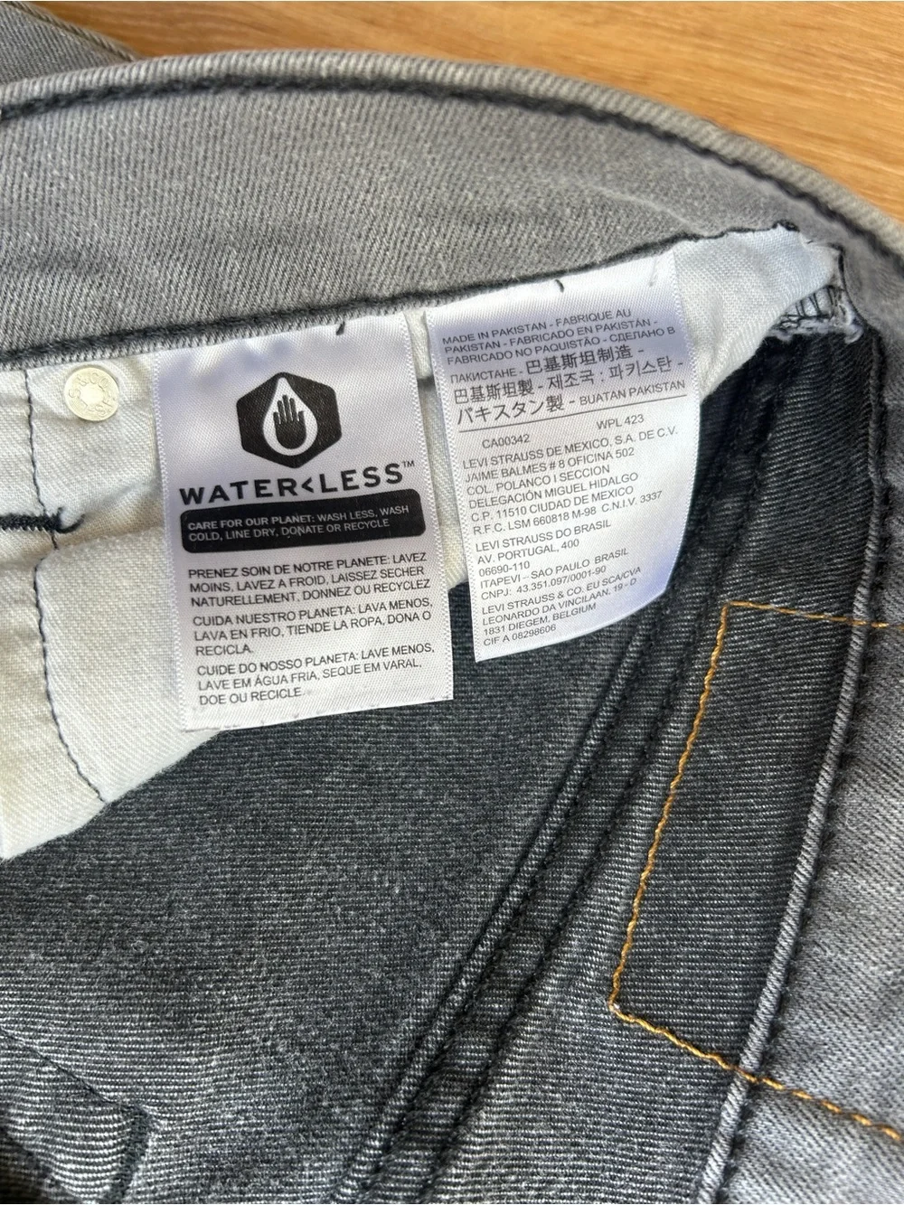 Levi's 511 Men's Slim Jeans in Gray